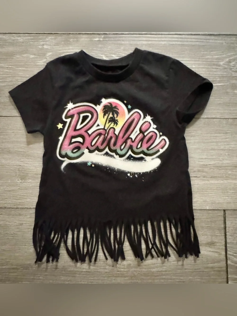 Barbie Girls 2 Piece Fringe Outfit Size 6 NWOT